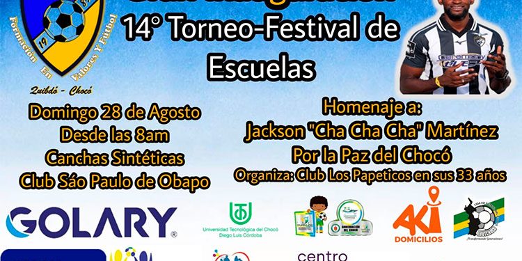 Arranca Festival de Escuelas de Fútbol Copa Jackson Martínez