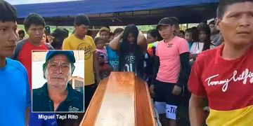 El último adiós a Miguel Tapí Rito, líder indígena asesinado en Bahía Solano
