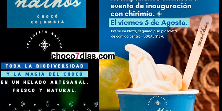 Helados de frutas chocoanas en Medellín