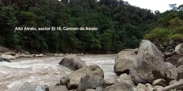 Localizan un cadáver en el río Atrato, en Lloró.