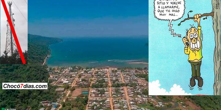 Quince días sin señal celular en Bahía Solano