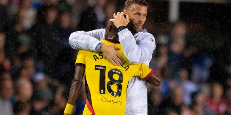 Lluvia de elogios a Yaser Asprilla en su primer partido en Inglaterra