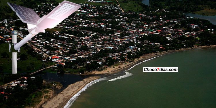 Acandí: alumbrado público con energía solar