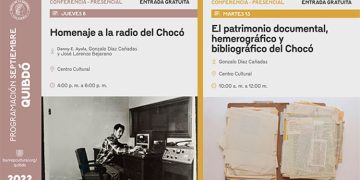 Dos conferencias en Banrepública Cultural de Quibdó