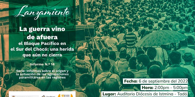 Presentan El Informe La Guerra Vino De Afuera El Bloque Pac fico En 