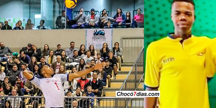 Joven chocoano es capitán de la Selección Colombia de Voleibol Sub 19