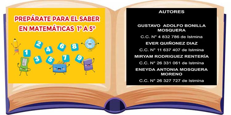 Libro. Prepárate para el saber en matemáticas 1° a 5°
