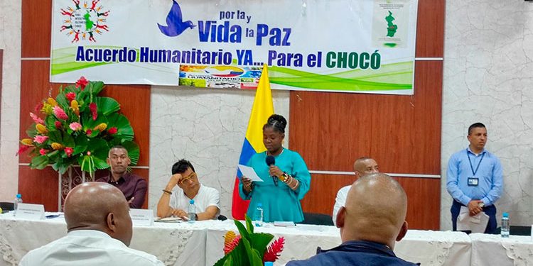 Se reunió la Mesa Humanitaria y de Paz del Chocó
