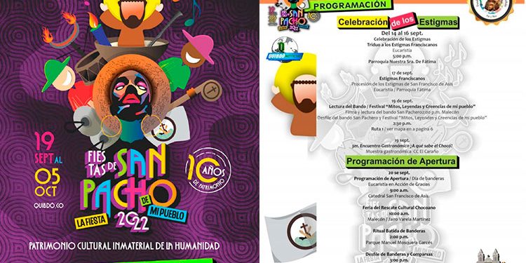 Programación de las Fiestas de San Pacho 2022