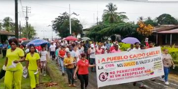 Protesta en Bahía Solano por altas tarifas de energía