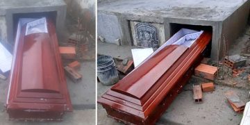 Profanaron una tumba en cementerio de Tadó