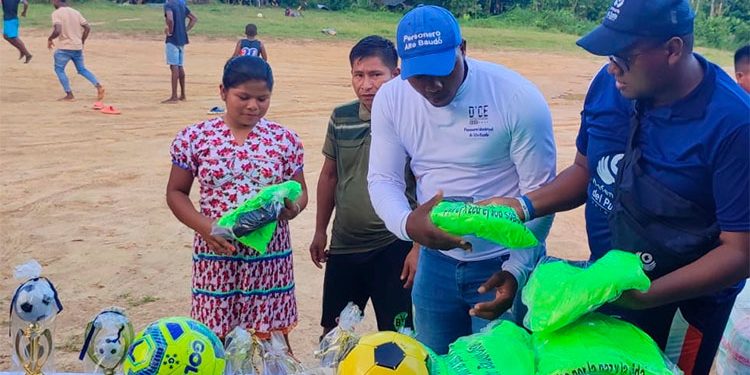 Defensoría del Pueblo realizó «Juegos por la Paz y la Vida» en Alto Baudó