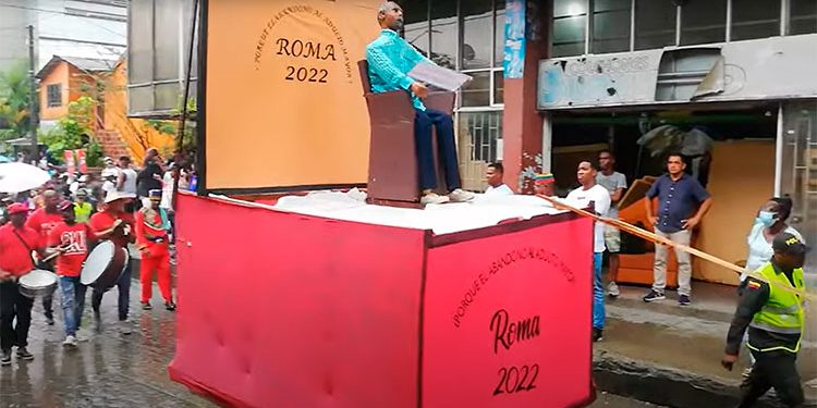 Disfraz Barrio Roma 2022