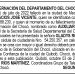 Edicto 2do. aviso José Vicente Jave Palacios