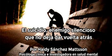 El suicidio, enemigo silencioso que no deja dar vuelta atrás