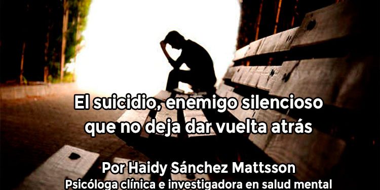 El suicidio, enemigo silencioso que no deja dar vuelta atrás