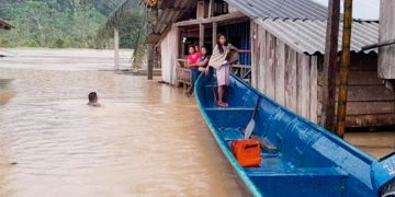 Cuatro ríos se desbordaron en Bajo Baudó