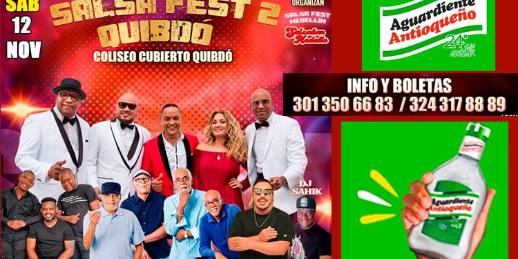 Concierto Salsa Fest 2  será el sábado 12 de noviembre