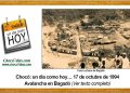 Chocó: un día como hoy… 17 de octubre de 1994. Avalancha en Bagadó