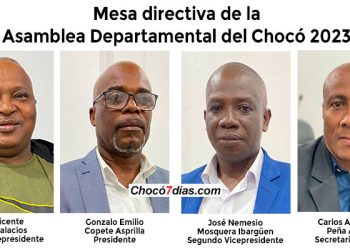 Nueva directiva de la Asamblea Departamental del Chocó para el 2023