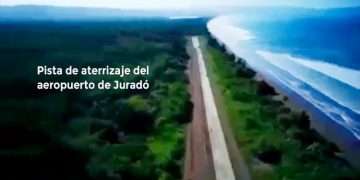 Juradó: vuelo de inspección de la Aeronáutica Civil al aeropuerto