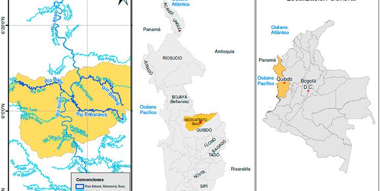 Medio Atrato: $ 3.423 millones para destronque de los ríos Bebará, Bebaramá y Buey