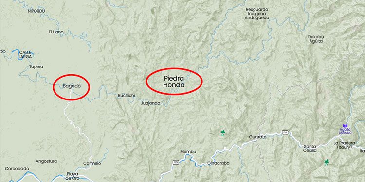 Bagadó: cancha en Piedra Honda y alumbrado navideño