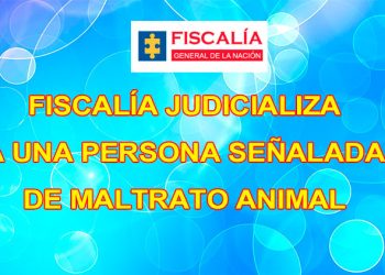 Fiscalía judicializa a una persona señalada de maltrato animal