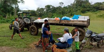 Entregan ayudas a comunidades indígenas en Acandí