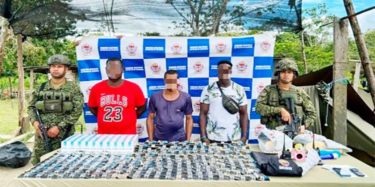 Bojayá: se entregaron tres presuntos miembros del “Clan del Golfo”