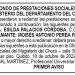 Edicto 1er. aviso Esilda Palacios Córdoba