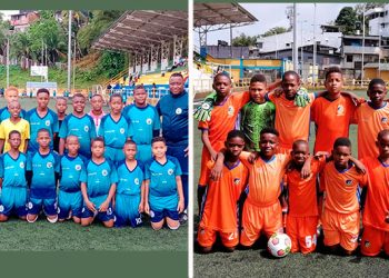 Final del Festival de Escuelas de Fútbol, homenaje a Jackson Martínez
