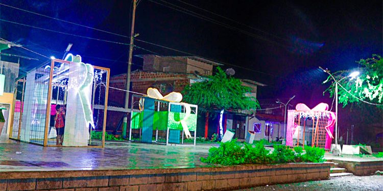 Alumbrado navideño en Juradó