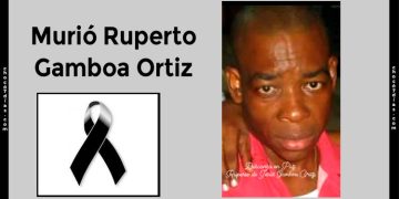 Murió Ruperto Gamboa Ortiz