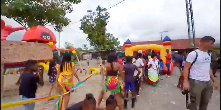 Inauguran tres parques infantiles en Chocó