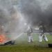 Simulacro de accidente aéreo en el aeropuerto El Caraño