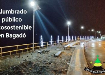 Bagadó: obras 2022. (IV) Alumbrado público autosostenible y alumbrado navideño