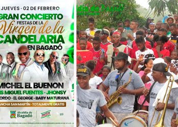 Bagadó: gran concierto en las fiestas de Virgen de la Candelaria