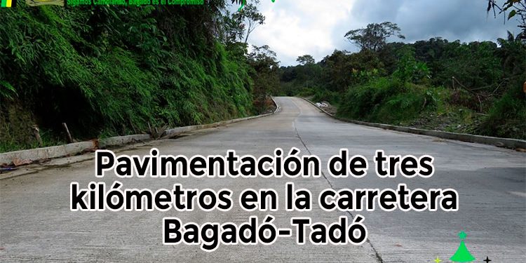 Bagadó: obras 2022. (II) Pavimentaciones.
