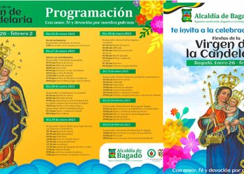 Bagadó, Fiestas de la Candelaria 2023