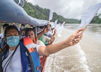 Terminó la “caravana humanitaria” por el Medio y Bajo San Juan