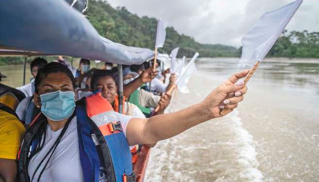 Terminó la “caravana humanitaria” por el Medio y Bajo San Juan