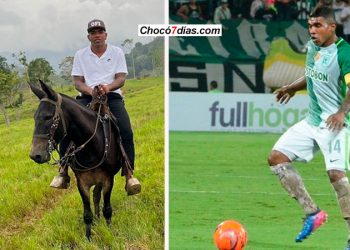 Elkin Blanco dejó el fútbol y trabaja en el campo en Acandí