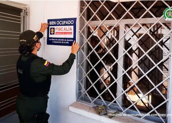 Fiscalía ocupa 20 bienes con fines de extinción de dominio