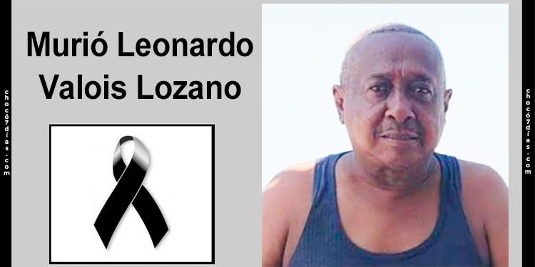Murió Leonardo Valois Lozano