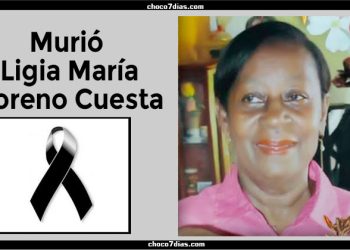 Murió Ligia María Moreno Cuesta