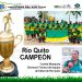 Río Quito, campeón del torneo Amistades del San Juan