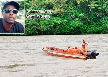 Sigue la búsqueda de un desaparecido en Andagoya