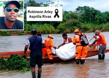 Recuperaron el cuerpo de Robinson Arley Asprilla Rivas