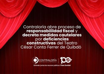 Investigan deficiencias constructivas del Teatro César Conto Ferrer de Quibdó